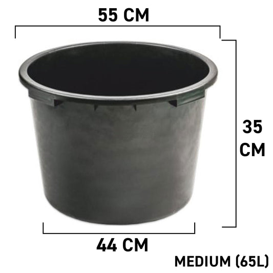 Durable 65L Circular Mixing Tub