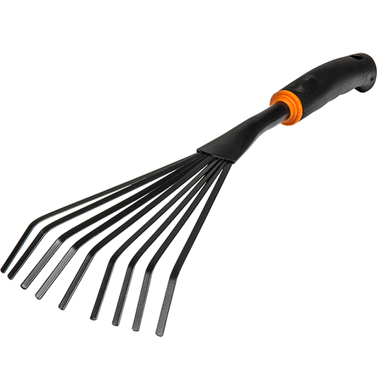 De Luxe 9-Tooth Garden Broom Rake