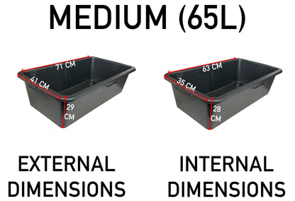 65L Heavy‑Duty Mixing Container