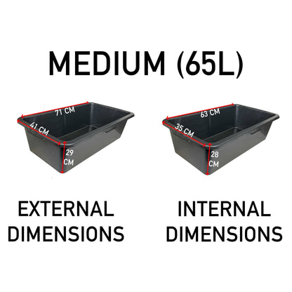 65L Heavy‑Duty Mixing Container