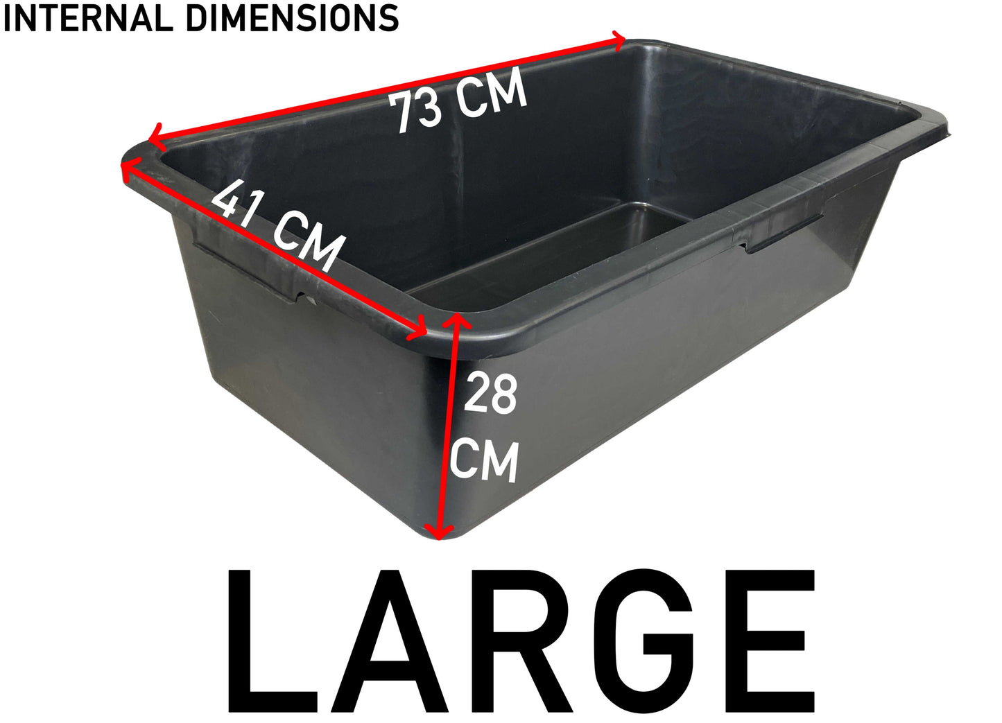 90L Dog Washing Bath with Built-In Tap