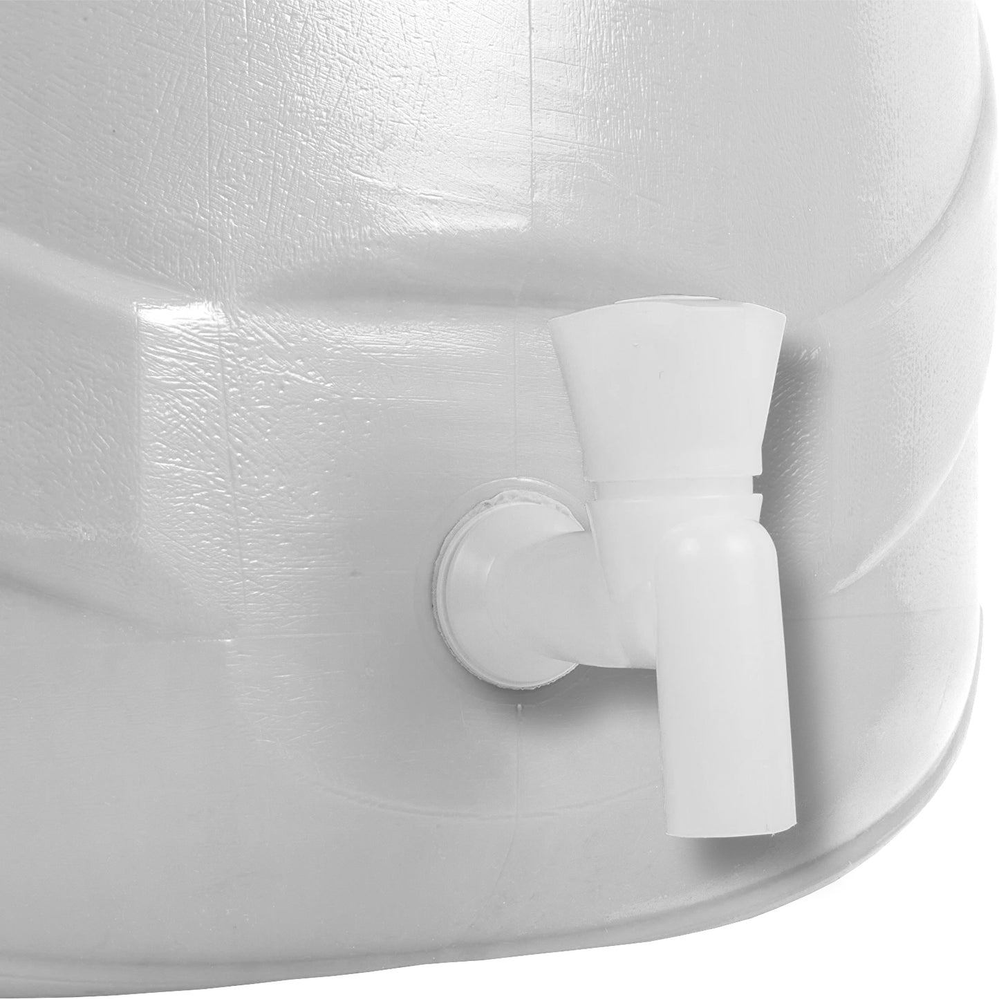 40L 60L Food Grade Fermentation Barrel with Tap White Pickling Sauerkraut Container