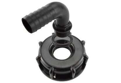 IBC 2” S60X6 Cap with 20mm Barb Elbow Pond Connector