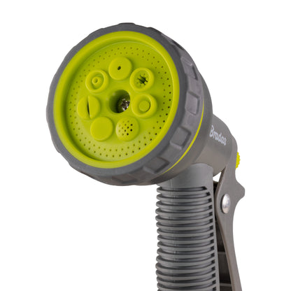 Multi-Function Hose Gun Water Sprayer – 7-Pattern, Lime