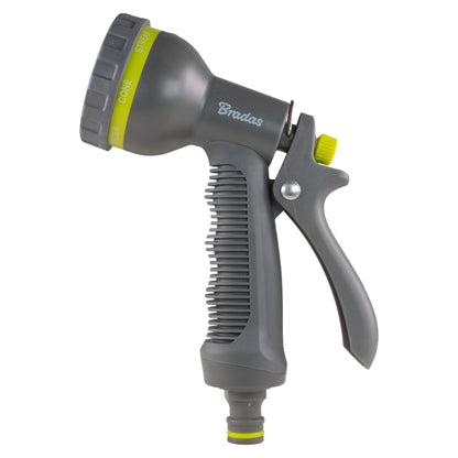 Multi-Function Hose Gun Water Sprayer – 7-Pattern, Lime
