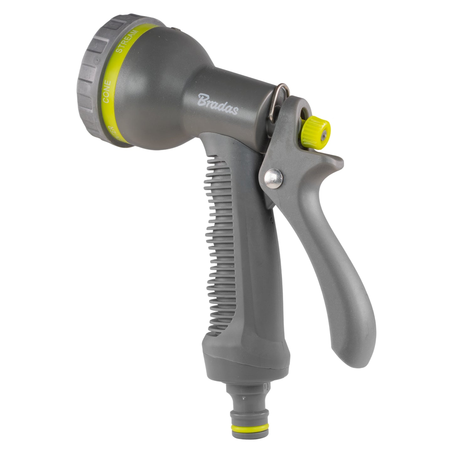 Multi-Function Hose Gun Water Sprayer – 7-Pattern, Lime