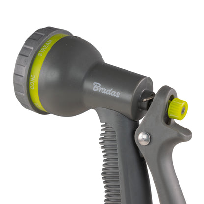 Multi-Function Hose Gun Water Sprayer – 7-Pattern, Lime