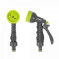 Adjustable Hose Gun Water Sprayer – 7-Pattern, Lime