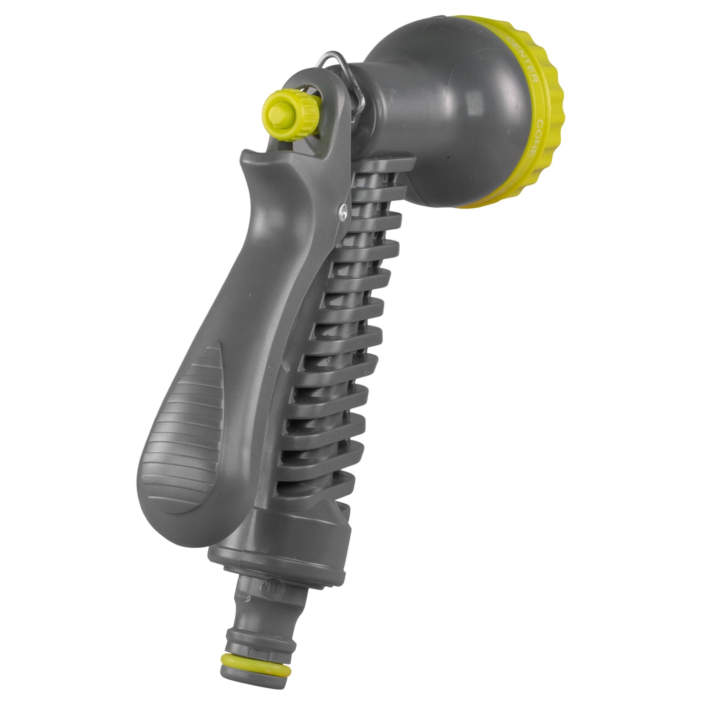 Adjustable Hose Gun Water Sprayer – 7-Pattern, Lime