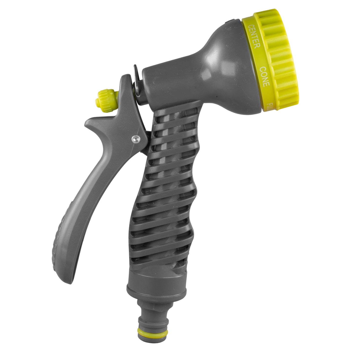 Adjustable Hose Gun Water Sprayer – 7-Pattern, Lime