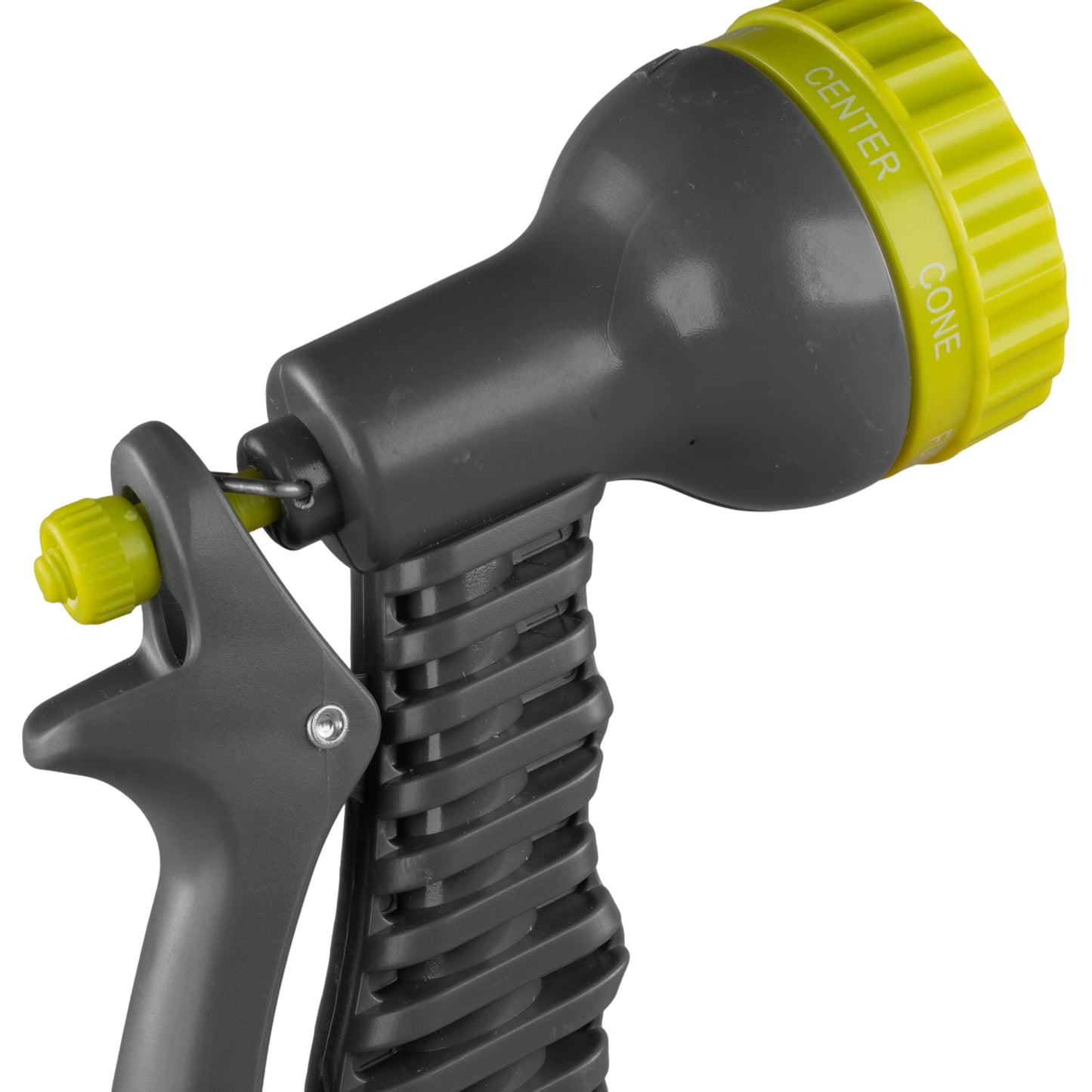 Adjustable Hose Gun Water Sprayer – 7-Pattern, Lime