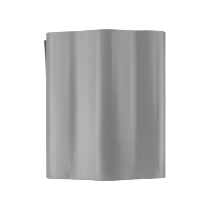 Light Grey Plastic Wave‑Pattern Lawn Edging Strip – 15cm × 9m