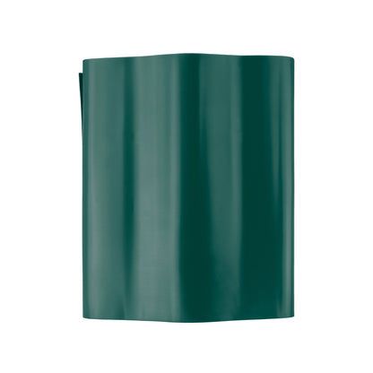 Green Plastic Wave‑Pattern Lawn Edging Strip – 15cm × 9m