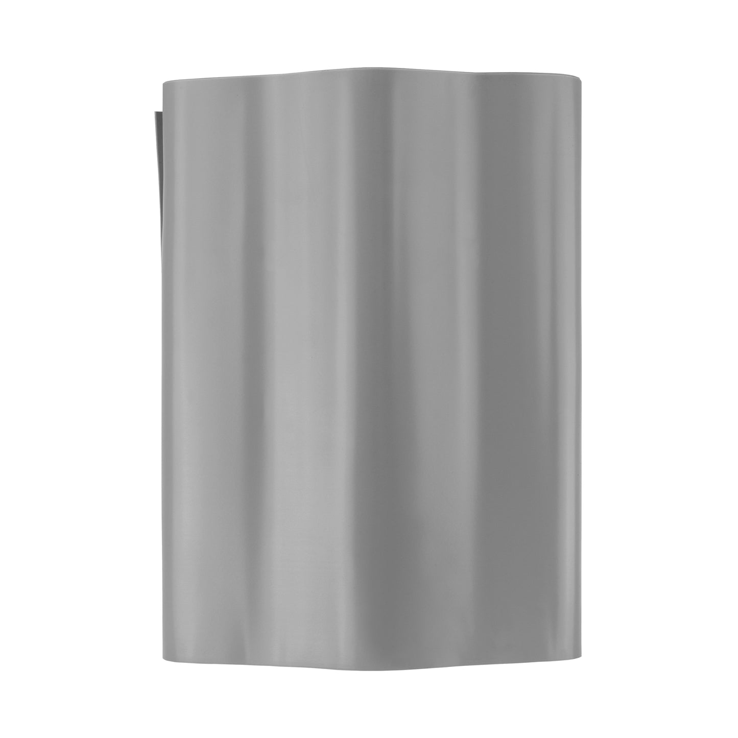 Light Grey Plastic Wave‑Pattern Lawn Edging Strip – 20cm × 9m