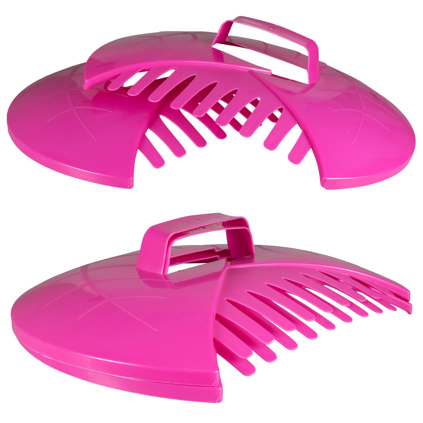 Leaf Grabber Scoops for Garden Cleaning, Pink
