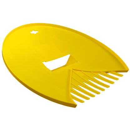 Leaf Grabber Scoops for Garden Cleaning Yellow