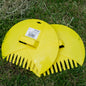 Leaf Grabber Scoops for Garden Cleaning Yellow