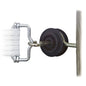 Electric Fence Tape Gate Connector 40mm Bent Metal Joiner for Horse Paddock / S40