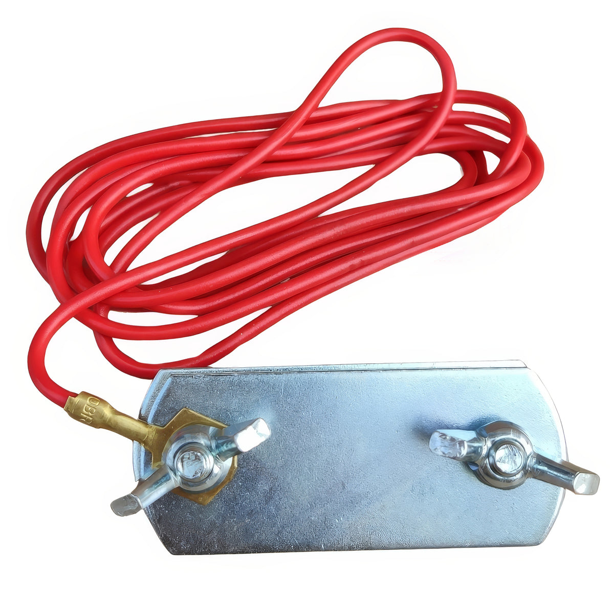 Electric Fence Connection Lead 145cm Tape Wire Polywire Energiser Connector