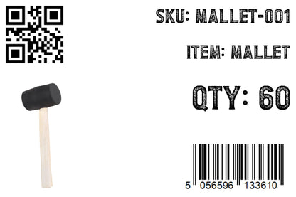Heavy-Duty Rubber Mallet Tool