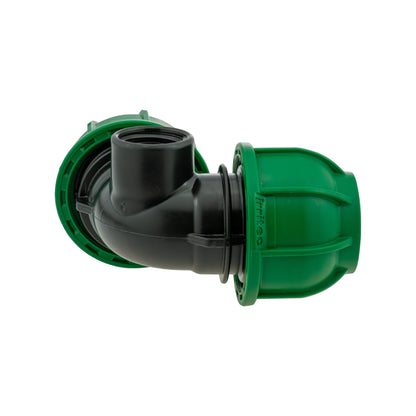 25mm MDPE Elbow-Tee Connector with ½" BSP Female