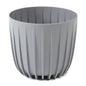 Mira Decorative Pot 130mm – Gray, No Drainage Hole