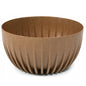 Mira Eco Wood Bowl Planter with Insert and Drainage Plug – 240mm