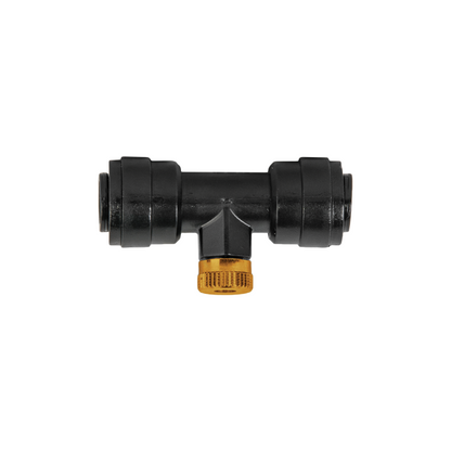 Replacement Tee Nozzle for Outdoor Garden Misting Set – Black & Orange