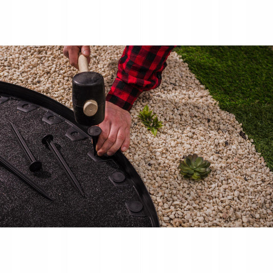 Black Fixing Pegs for Lawn Borders