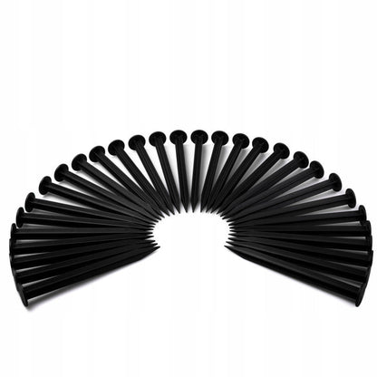 Black Fixing Pegs for Lawn Borders