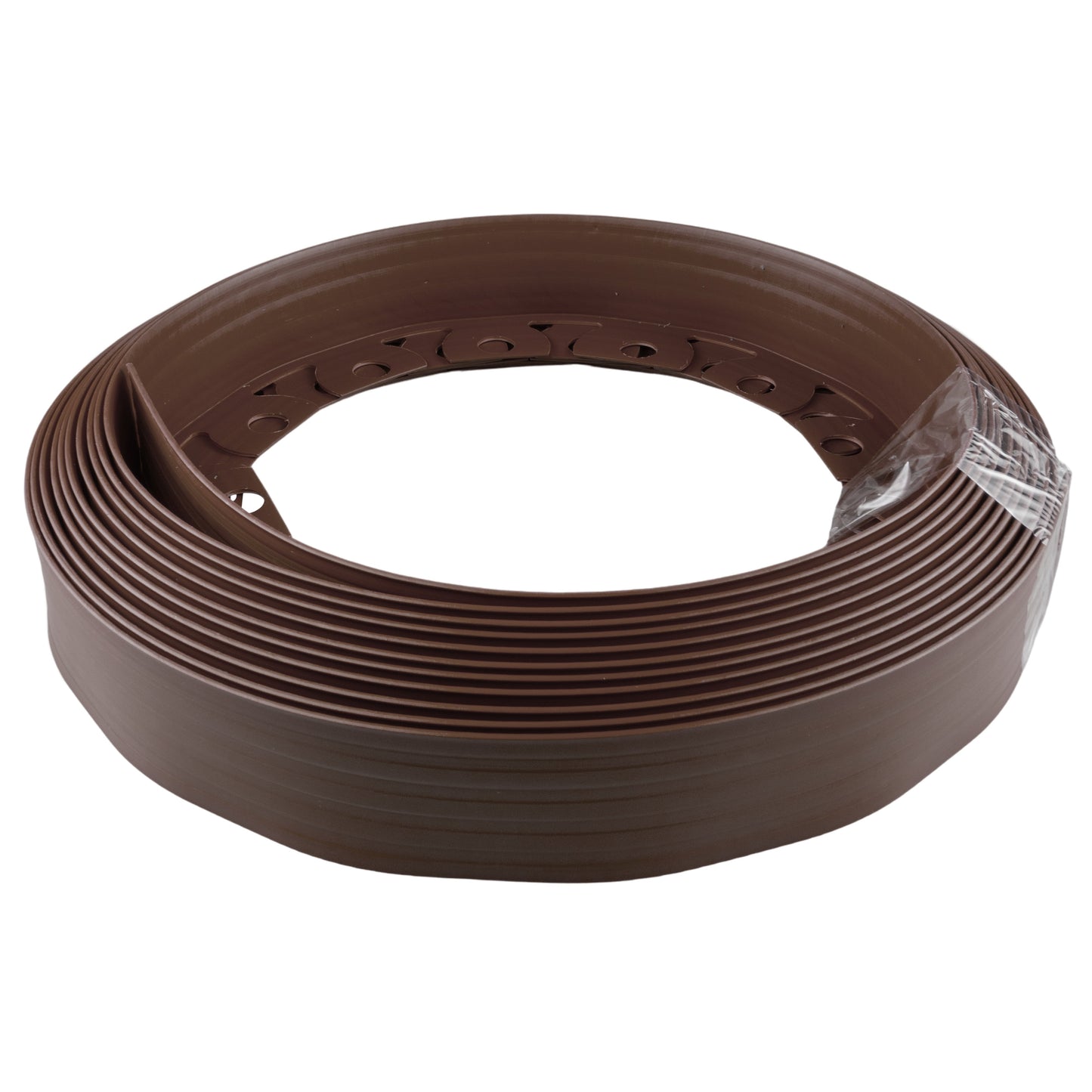 Brown Easy Lawn Border Set 60mm x 10m With Pegs