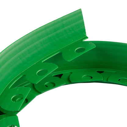 Green Easy Border Lawn Edging 60mm x 10m with Fixing Pegs
