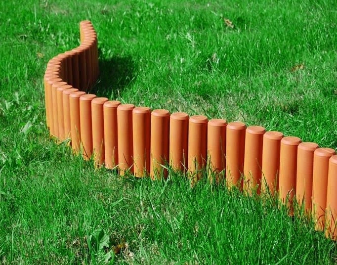 Prosperplast Border Terracotta Garden Palisade 2.5m IPBO-R624