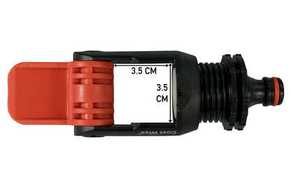 Non-Branded Red Adapter for Kitchen Tap