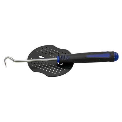 6”/150mm Blue Pegs for Weed Control Membranes with Buffer Washers