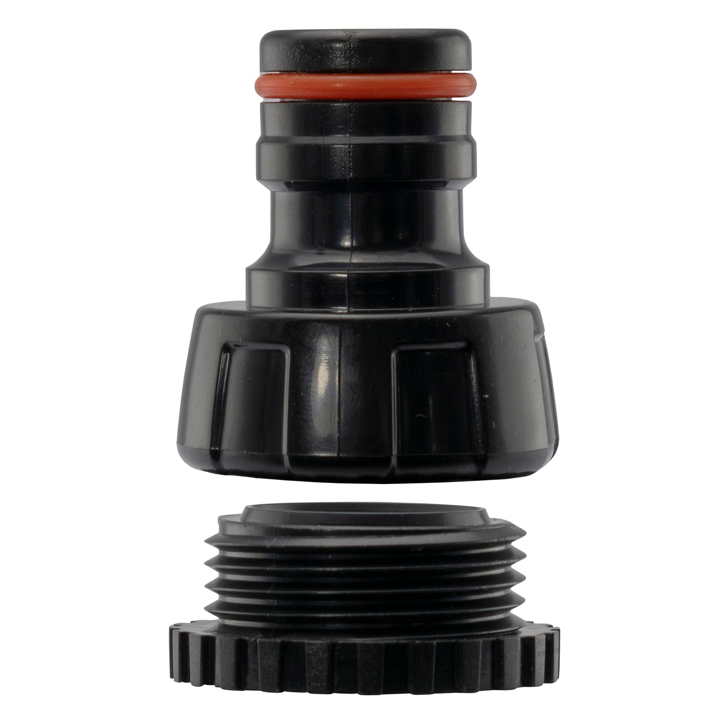 Max Flo Black/Orange 1"-3/4" BSP Female Tap Fitting