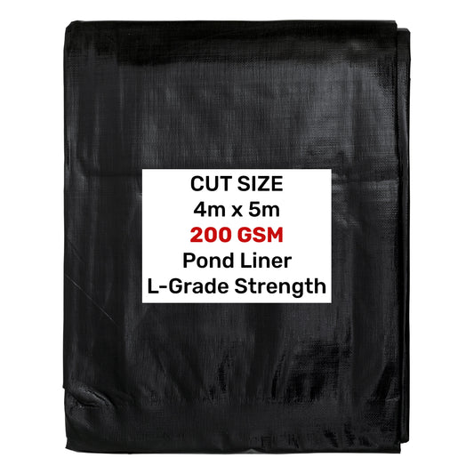 L‑Grade Flexible Garden Pond Liner – 4m × 5m