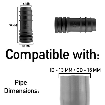 End Stopper for ½″ Garden Irrigation Hose