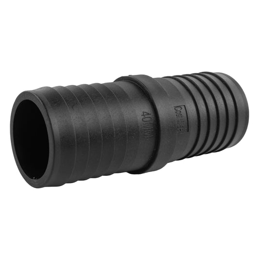 40mm Pond Hose Straight Adapter