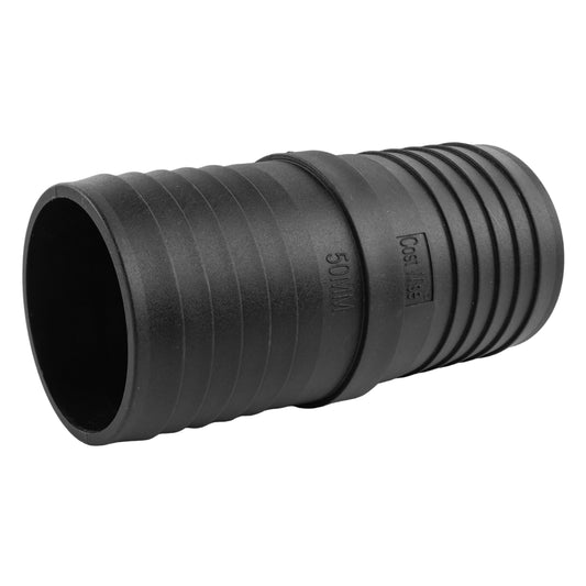 50mm Pond Hose Straight Adapter