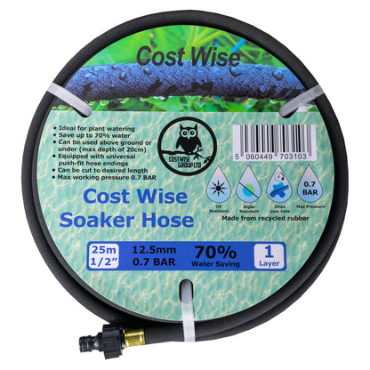 Cost Wise Porous Irrigation Pipe with Connector 25m