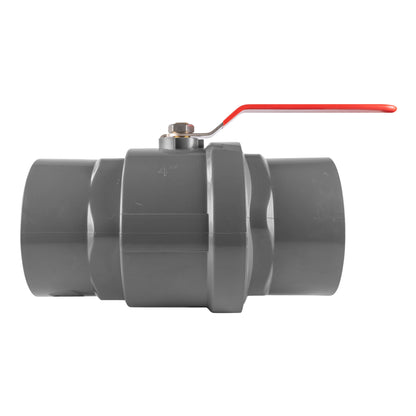 4" BSP Female Polypropylene Stopcock with Durable Stainless Steel Ball Valve and Handle