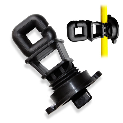 Electric Fence Post Insulators for Wire Rope Tape Horse Cattle Sheep Fencing