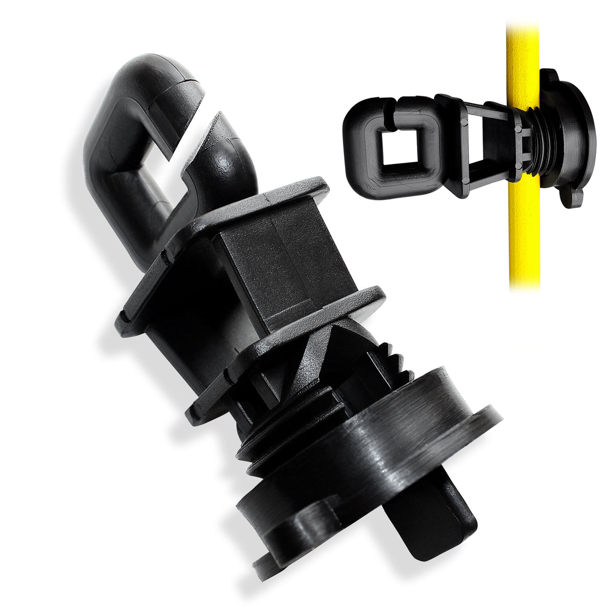 Electric Fence Post Insulators for Wire Rope Tape Horse Cattle Sheep Fencing
