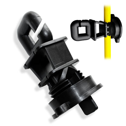 Electric Fence Post Insulators for Wire Rope Tape Horse Cattle Sheep Fencing