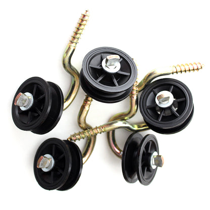 Electric Fence Corner Roller Insulator G73 Heavy Duty Wood Screw Horse Paddock