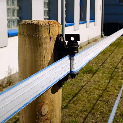 Electric Fence Tape Insulator Tensioner 2 in 1 Up to 40mm Farm Fencing