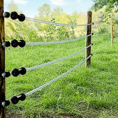 Electric Fence Gate Handle Kit 4m Long Spring Galvanised Steel Farm Fencing