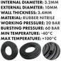 Reinforced Nitrile Fuel Hose – Suitable for E10 Unleaded, Diesel, Oil & Breather