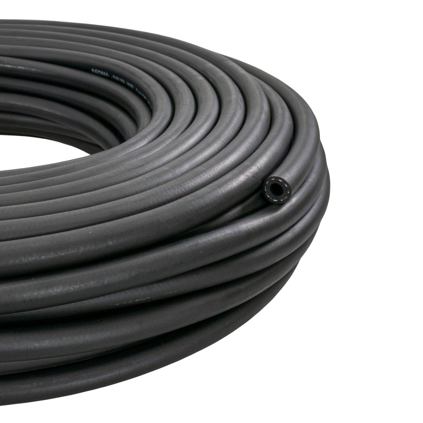 8 mm Braided Rubber Fuel & Oil Hose – SAE J30 R6 Compliant